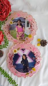 Personalized Resin Memory Plate