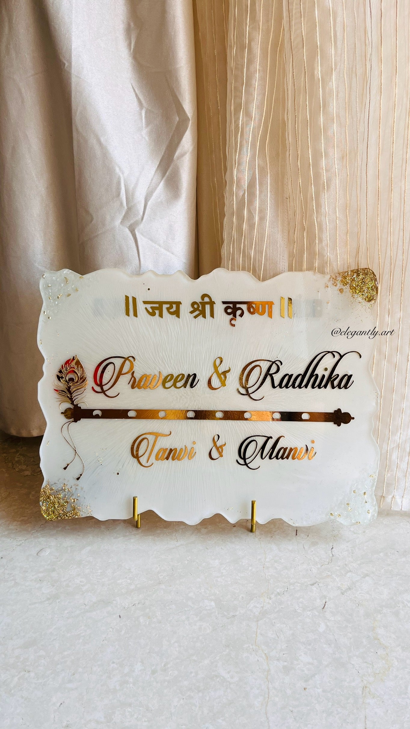 Resin Name Plate