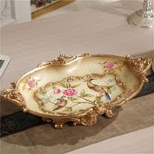 Resin tabletop decorative plate