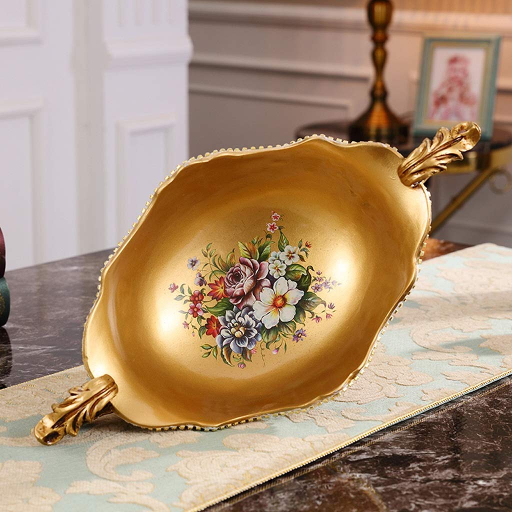 Resin tabletop decorative plate